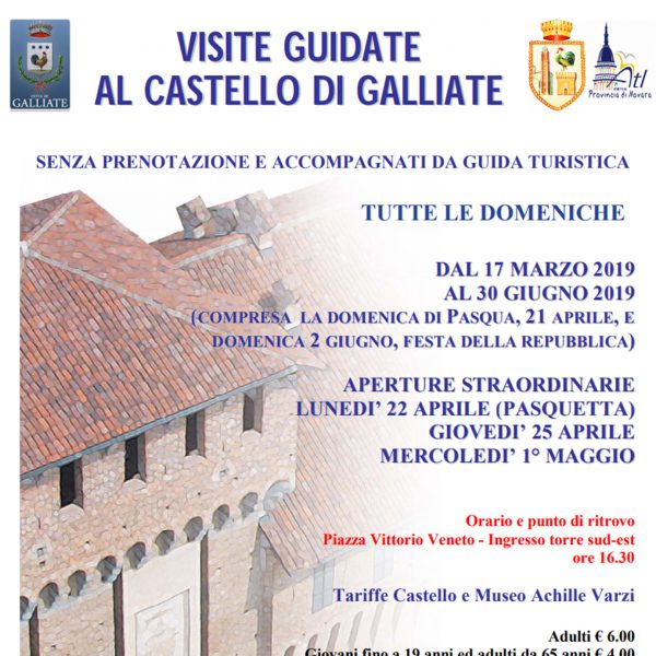 Riprendono le visite guidate in Castello